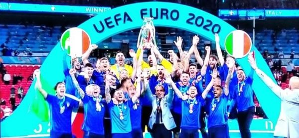 ITALIA - INGHILTERRA 4-3, CAMPIONI D'EUROPA