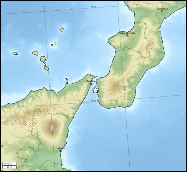 Reggio Calabria, avvertita scossa di terremoto