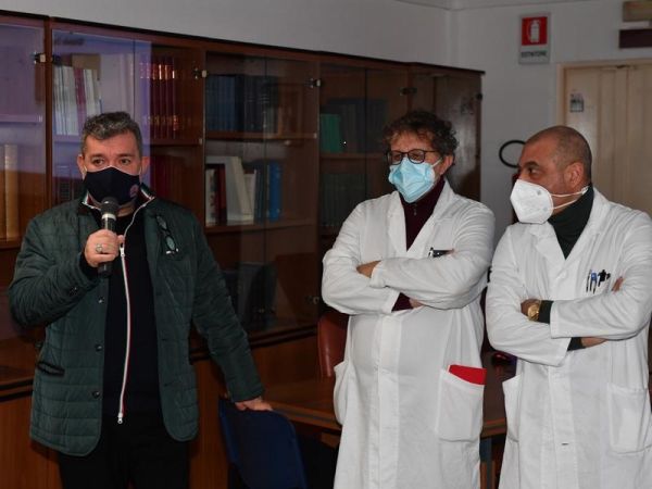 Regione Calabria, Spirlì in visita al G.O.M.