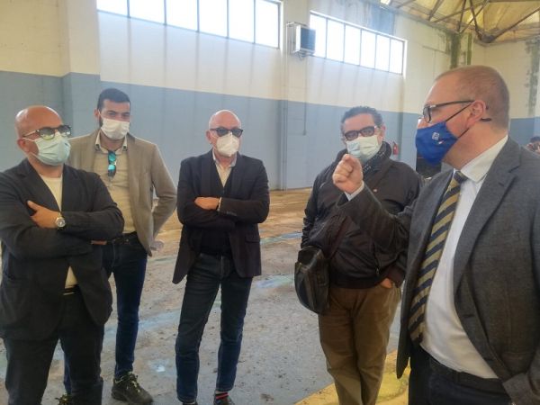 Città Metropolitana, consegna lavori Palasport di Taurianova