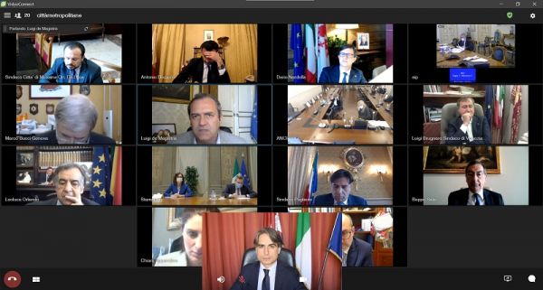 Città Metropolitana, sindaco a confronto con Draghi