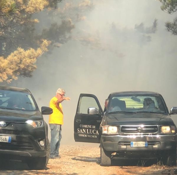 Parco d'Aspromonte, giornata drammatica per gli incendi