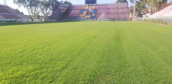 Stadio Granillo: terreno di gioco pronto per l’inizio del campionato