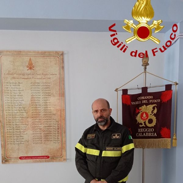 Vigili del Fuoco Reggio Calabria, cambio di Comandante