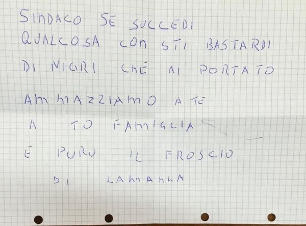 Palizzi, ancora minacce al sindaco